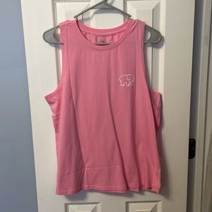 Ivory Ella tank top, size large, pink